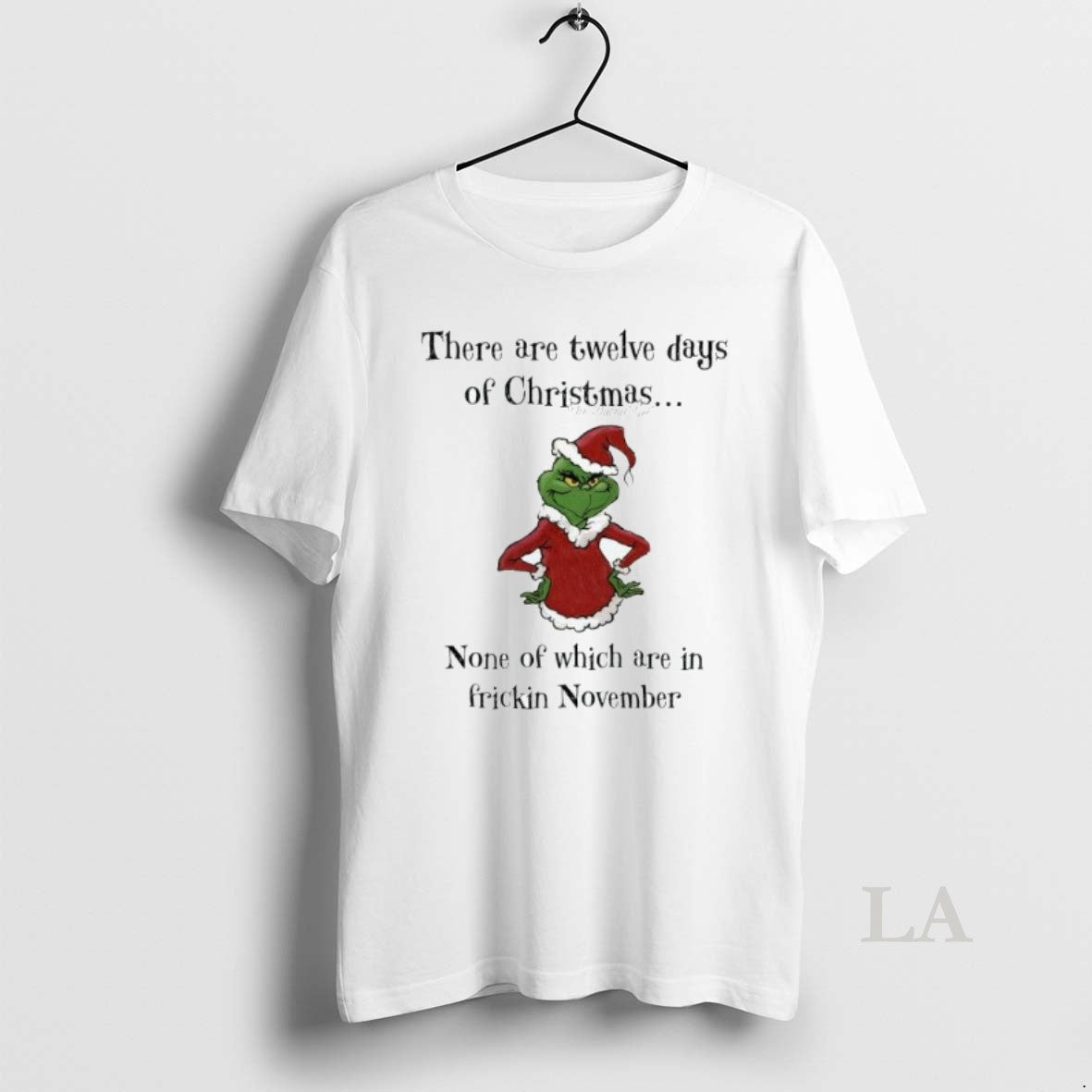 Original Grinch There Are Twelve Days Of Christmas The Duckit List None Of Which Are Shirt Hoodie Sweatshirt
