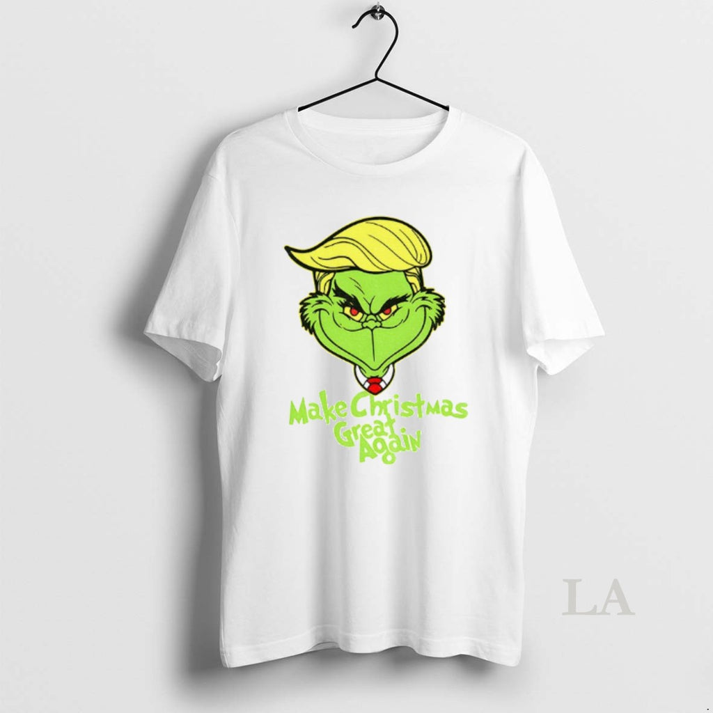 Original Grinch X Donald Trump Make Christmas Great Again Merry Christmas Shirt Hoodie Sweatshirt | PurePodTees.com
