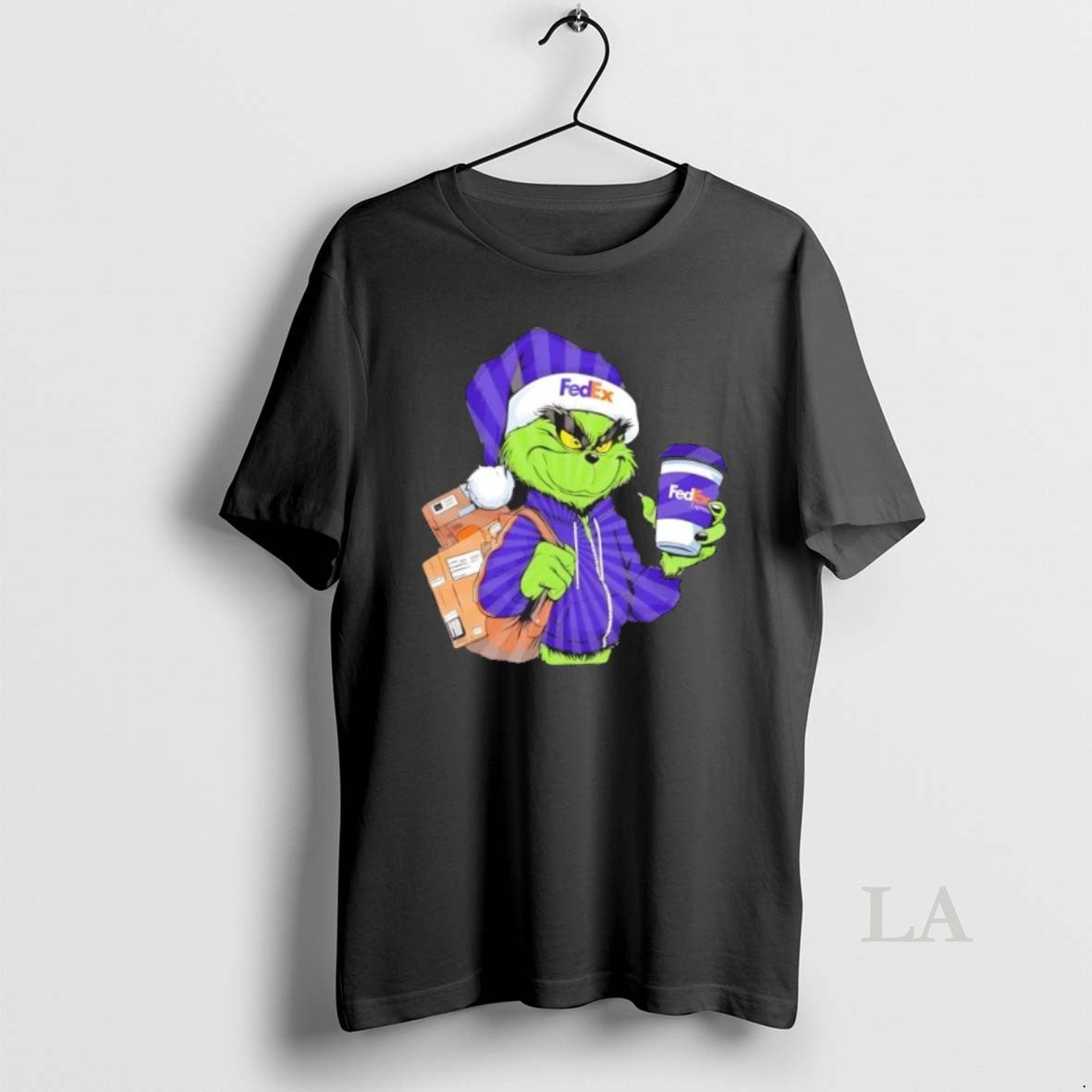 Original Grinch X Fedex Merry Christmas Shirt Hoodie Sweatshirt | PurePodTees.com