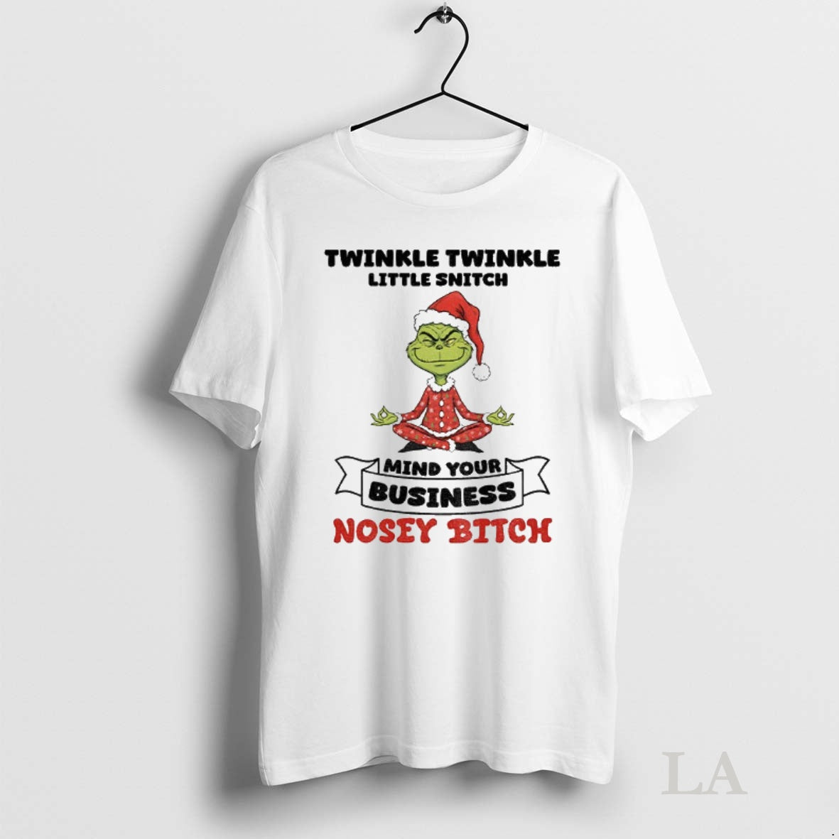 Original Grinch Yoga Twinkle Twinkle Little Snitch Mind Your Business Nosey Bitch Christmas Shirt Hoodie Sweatshirt