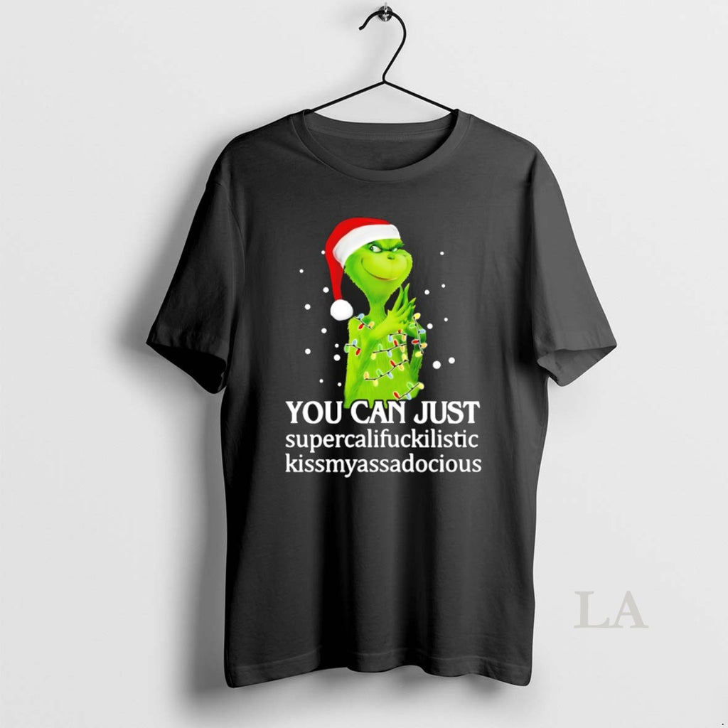 Original Grinch You Can Just Christmas Shirt Hoodie Sweatshirt | PurePodTees.com