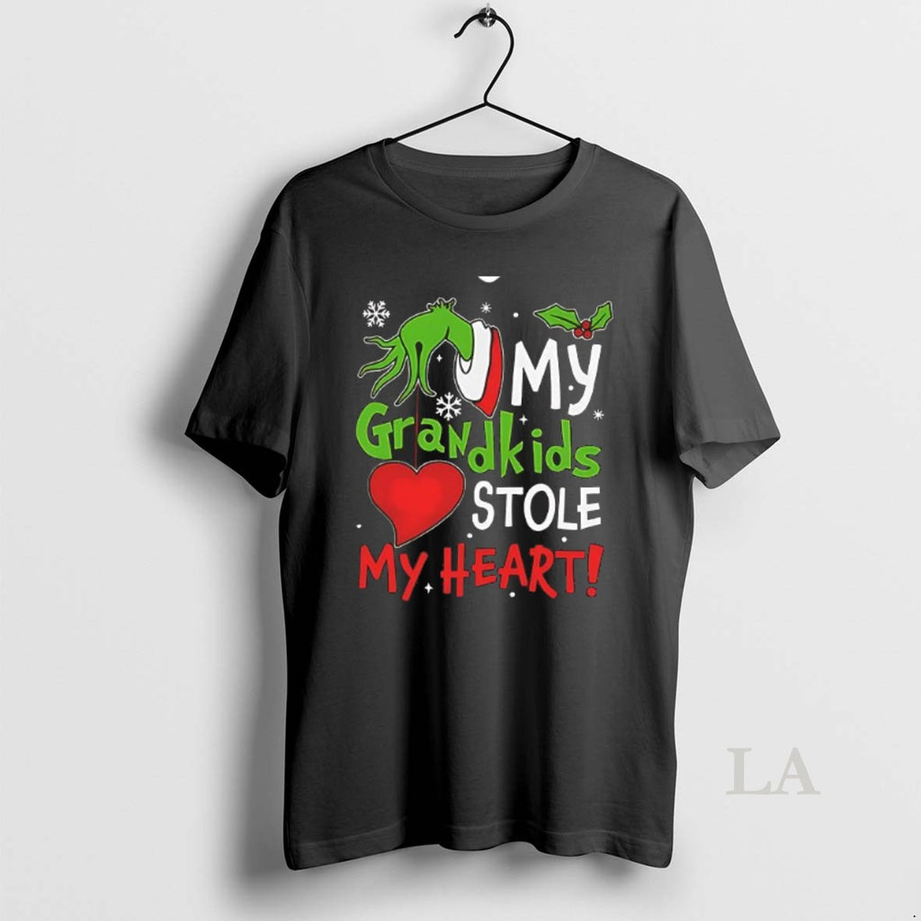 Original Grinchmas My Grandkids Stole My Heart Merry Christmas