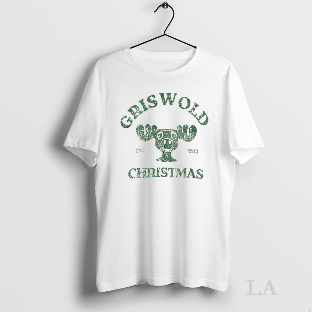 Original Griswold Moose Gris World Est 1983 Merry Christmas National Lampoons Vacation Shirt Hoodie Sweatshirt