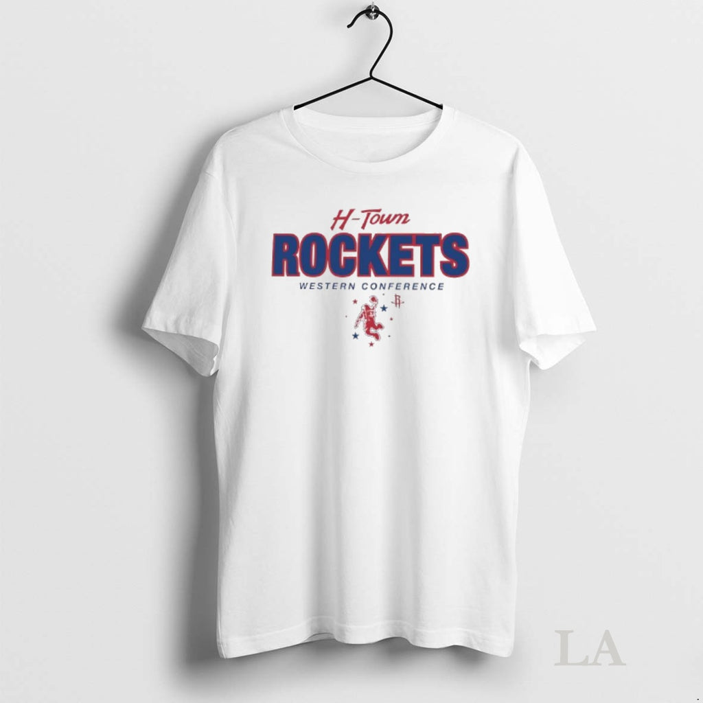Original H Town Western Conference Houston Rockets 2025 Basketball Shirt Hoodie Sweatshirt | PurePodTees.com