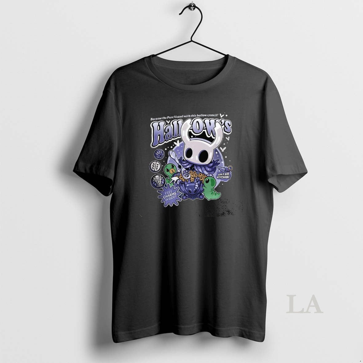 Original Hallow Cereal Hollow Knight Free Charms Inside Win A Nail Key Chain Shirt Hoodie Sweatshirt | PurePodTees.com