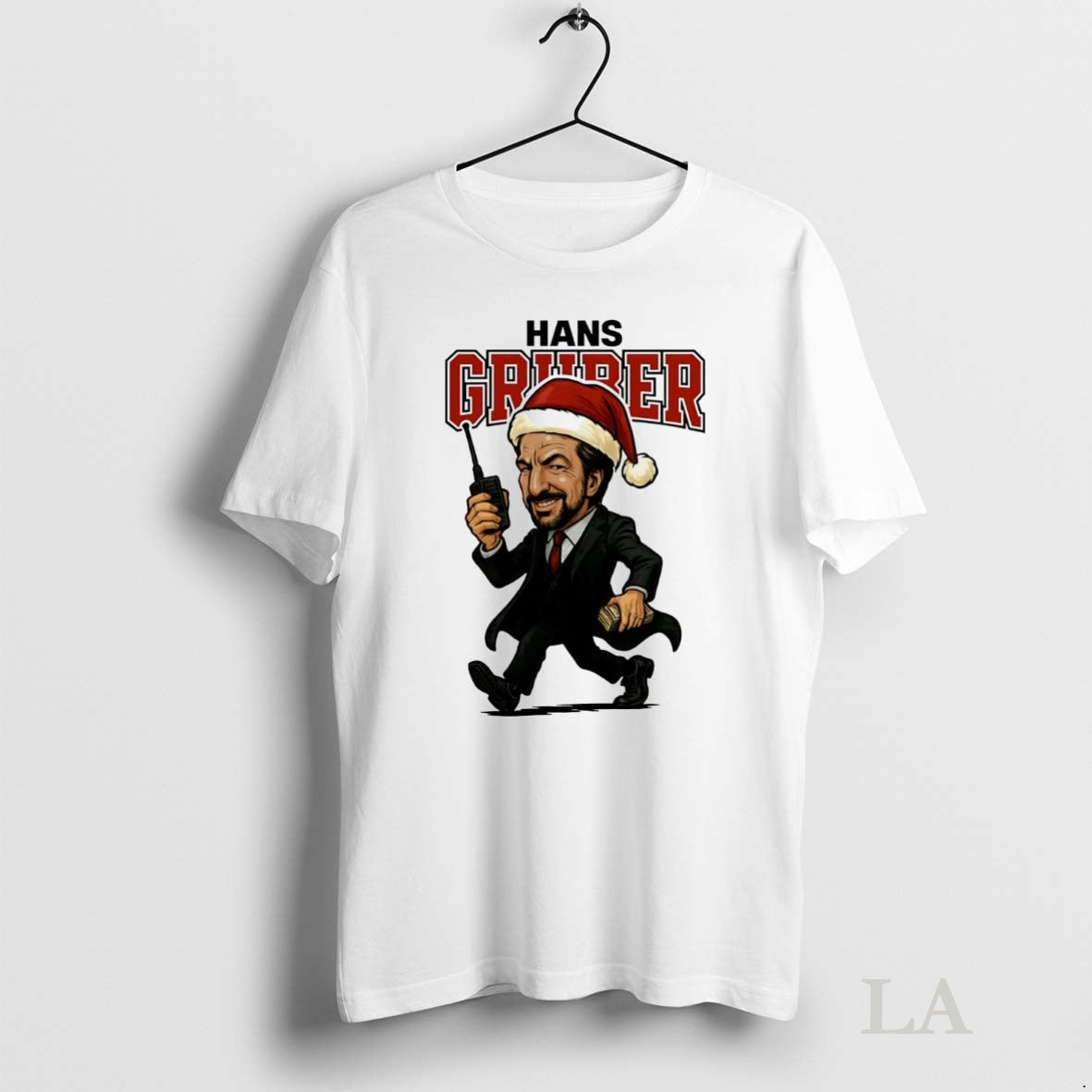 Original Hans Gruber Die Hard Wishes You A Merry Christmas Shirt Hoodie Sweatshirt | PurePodTees.com