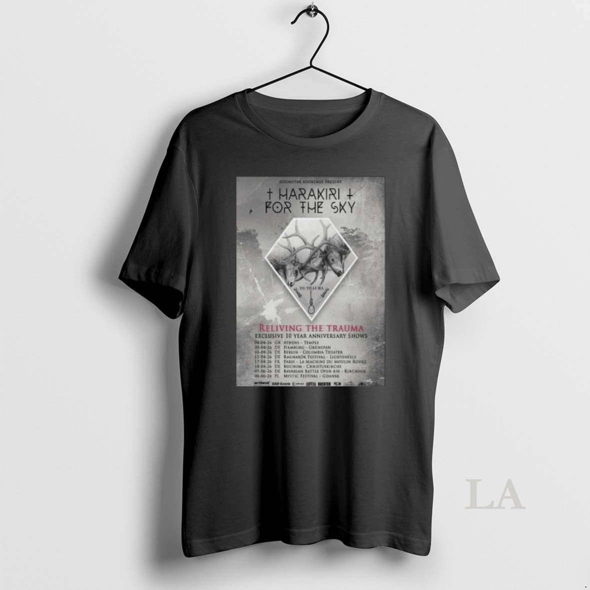 Original Harakiri For The Sky Exclusive 10th Anniversary Shows 2026 Long Sleve Shirt Hoodie Sweatshirt | PurePodTees.com