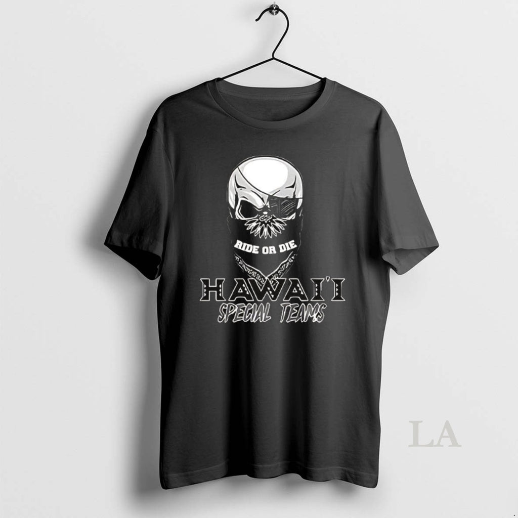 Original Hawaii Rainbow Warriors Special Teams Ride Or Die Two Sided Mugs And Shirt Hoodie Sweatshirt | PurePodTees.com
