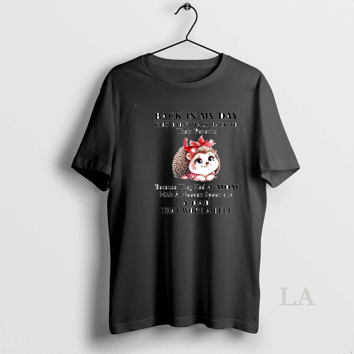 Original Hedgehog Back In My Day Kids Didnt Talk Back To Their Parents Shirt Hoodie Sweatshirt | PurePodTees.com