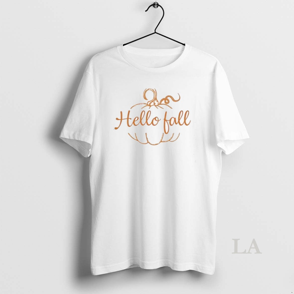 Original Hello Fall Pumpkin Shirt Hoodie Sweatshirt | PurePodTees.com