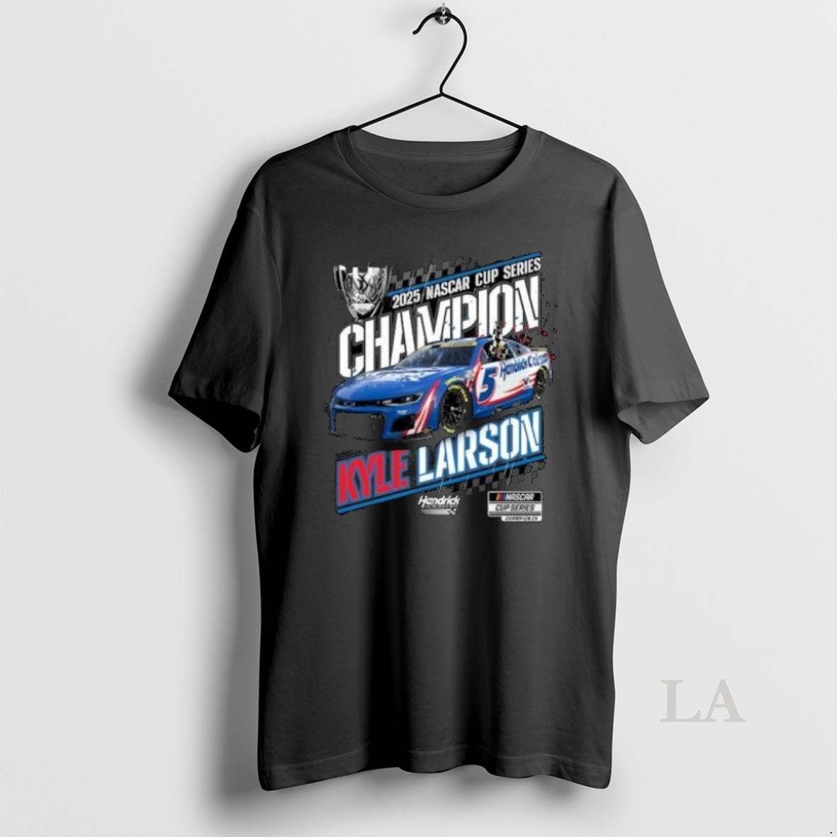 Original Hendrick Motorsports Team Kyle Larson 2025 Nascar Cup Series Champion Shirt Hoodie Sweatshirt | PurePodTees.com