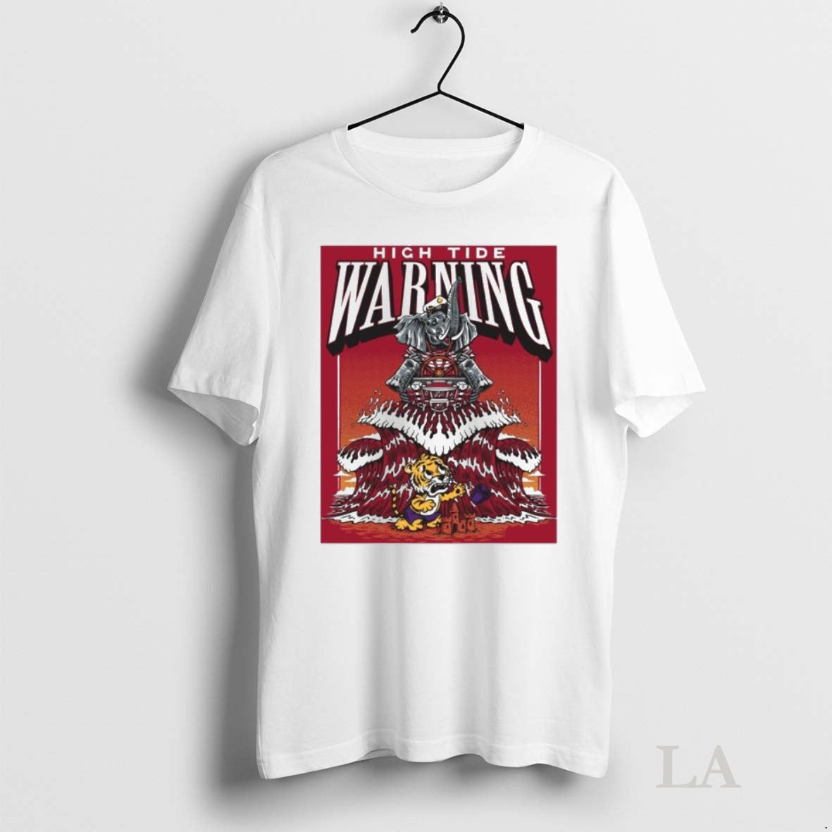 Original High Tide Warning Alabama Beat Lsu Shirt Hoodie Sweatshirt | PurePodTees.com
