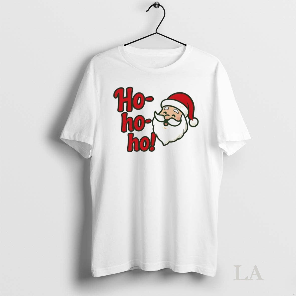 Original Ho Ho Ho Santa Christmas Circle Shirt Hoodie Sweatshirt | PurePodTees.com