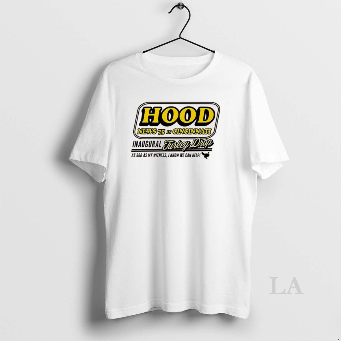 Original Hood News 75 In Cincinnati Inaugural Turkey Drop Shirt Hoodie Sweatshirt | PurePodTees.com