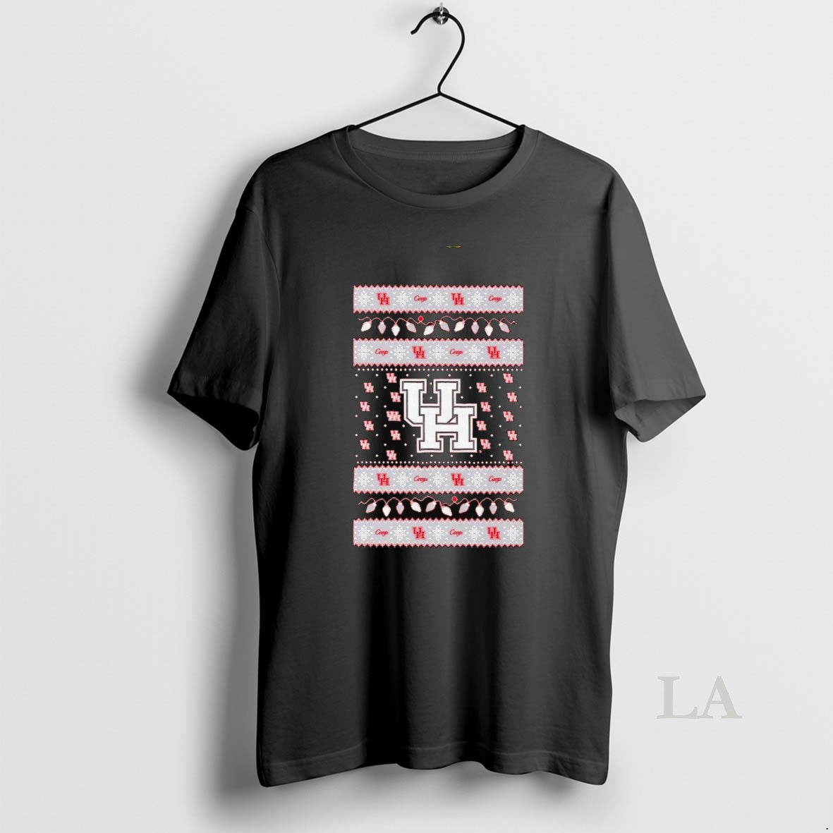 Original Houston Cougars Ugly Christmas Light Shirt Hoodie Sweatshirt | PurePodTees.com