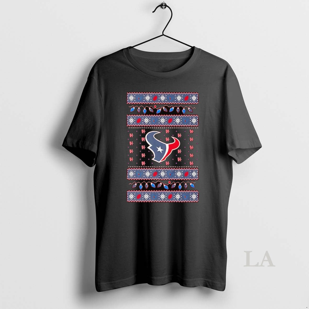 Original Houston Texans Ugly Christmas Light Shirt Hoodie Sweatshirt | PurePodTees.com