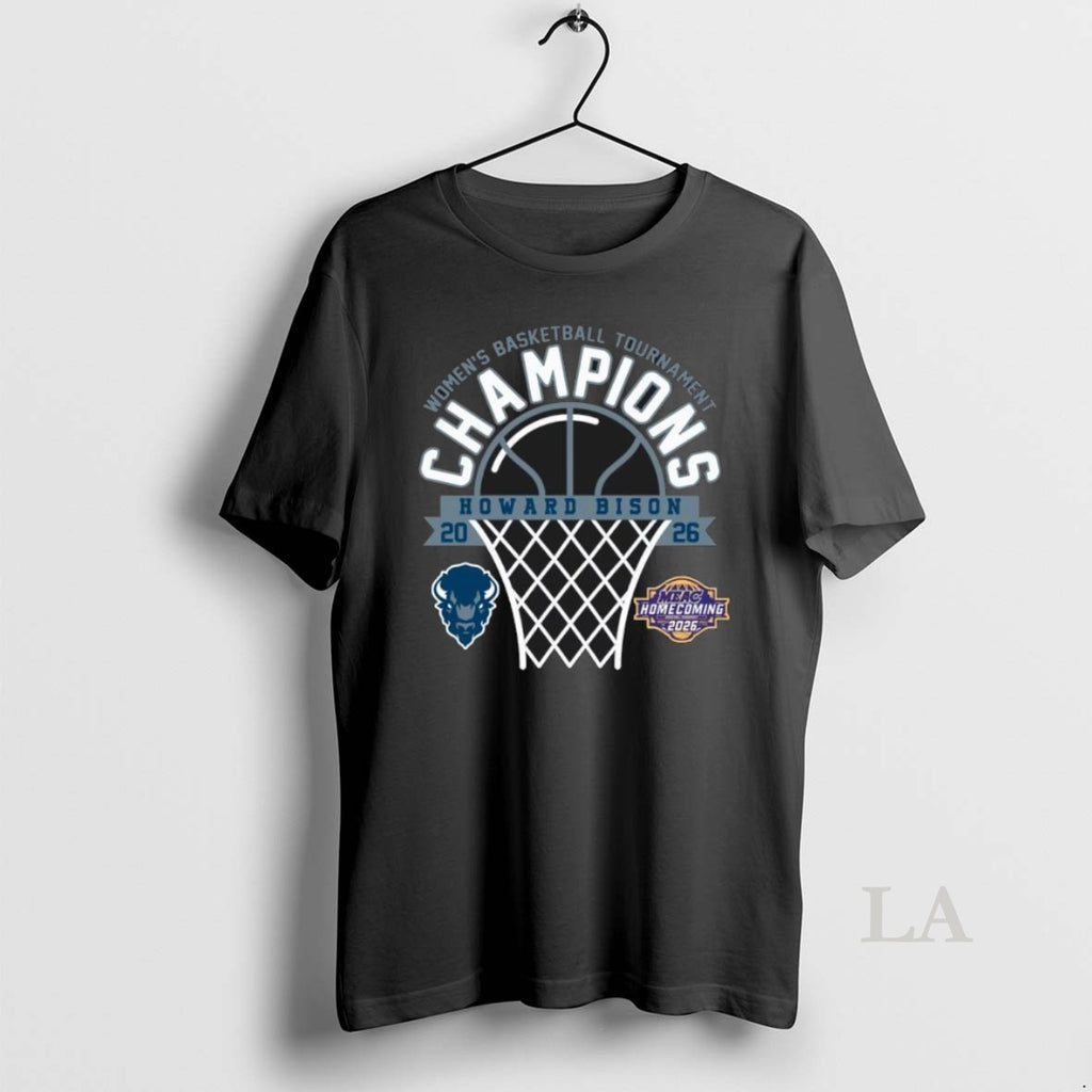 Original Howard Bison 2026 Meac Womens Basketball Tournament Champions