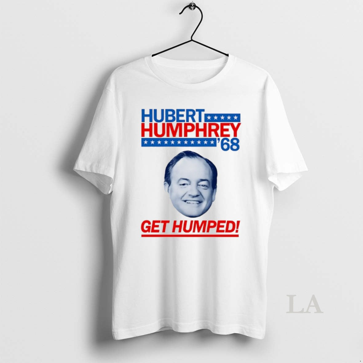 Original Hubert Humphrey 68 Get Humped Big Face Shirt Hoodie Sweatshirt | PurePodTees.com