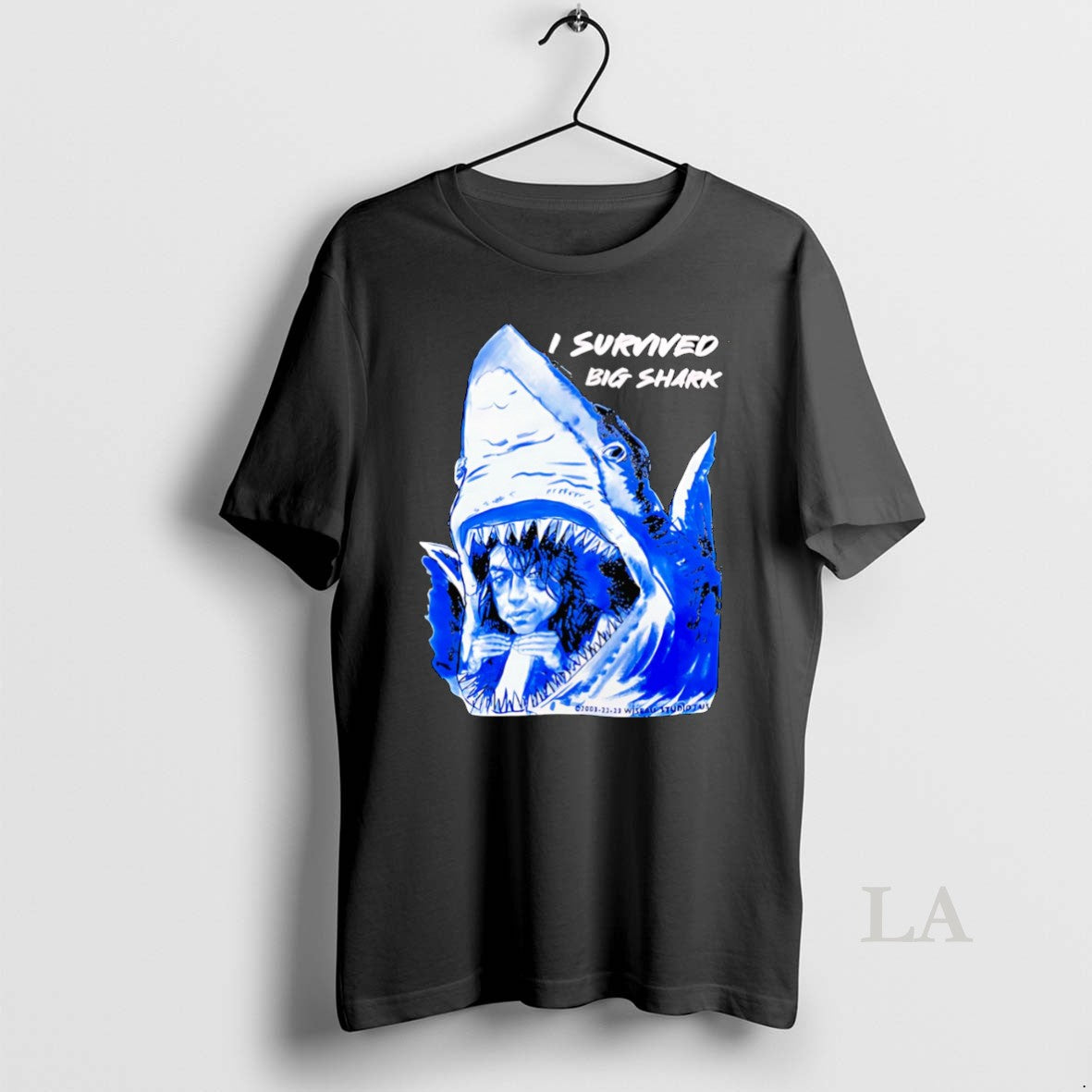 Original I Survived Big Shark Tommy Wiseau Shirt Hoodie Sweatshirt | PurePodTees.com