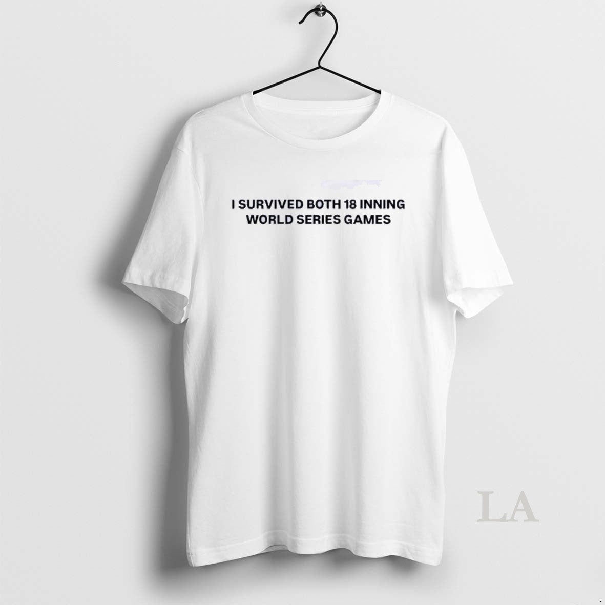 Original I Survived Both 18 Inning World Series Games Shirt Hoodie Sweatshirt | PurePodTees.com