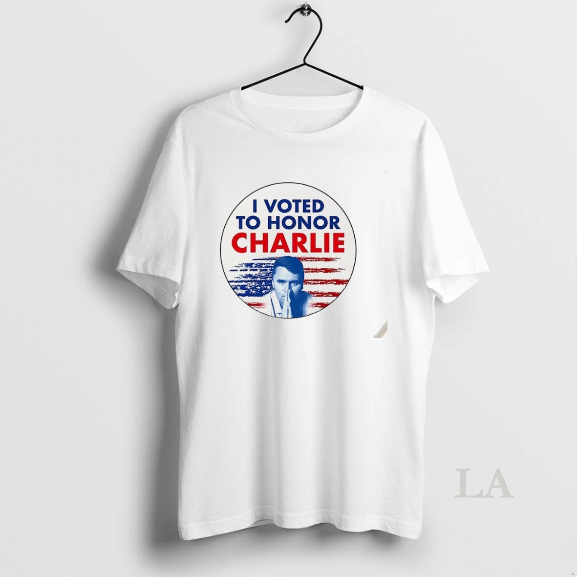 Original I Voted To Honor Charlie 2025 Shirt Hoodie Sweatshirt | PurePodTees.com