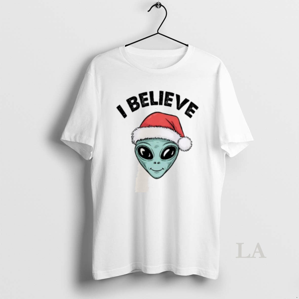Original I Believe In Alien Santa Shirt Hoodie Sweatshirt | PurePodTees.com