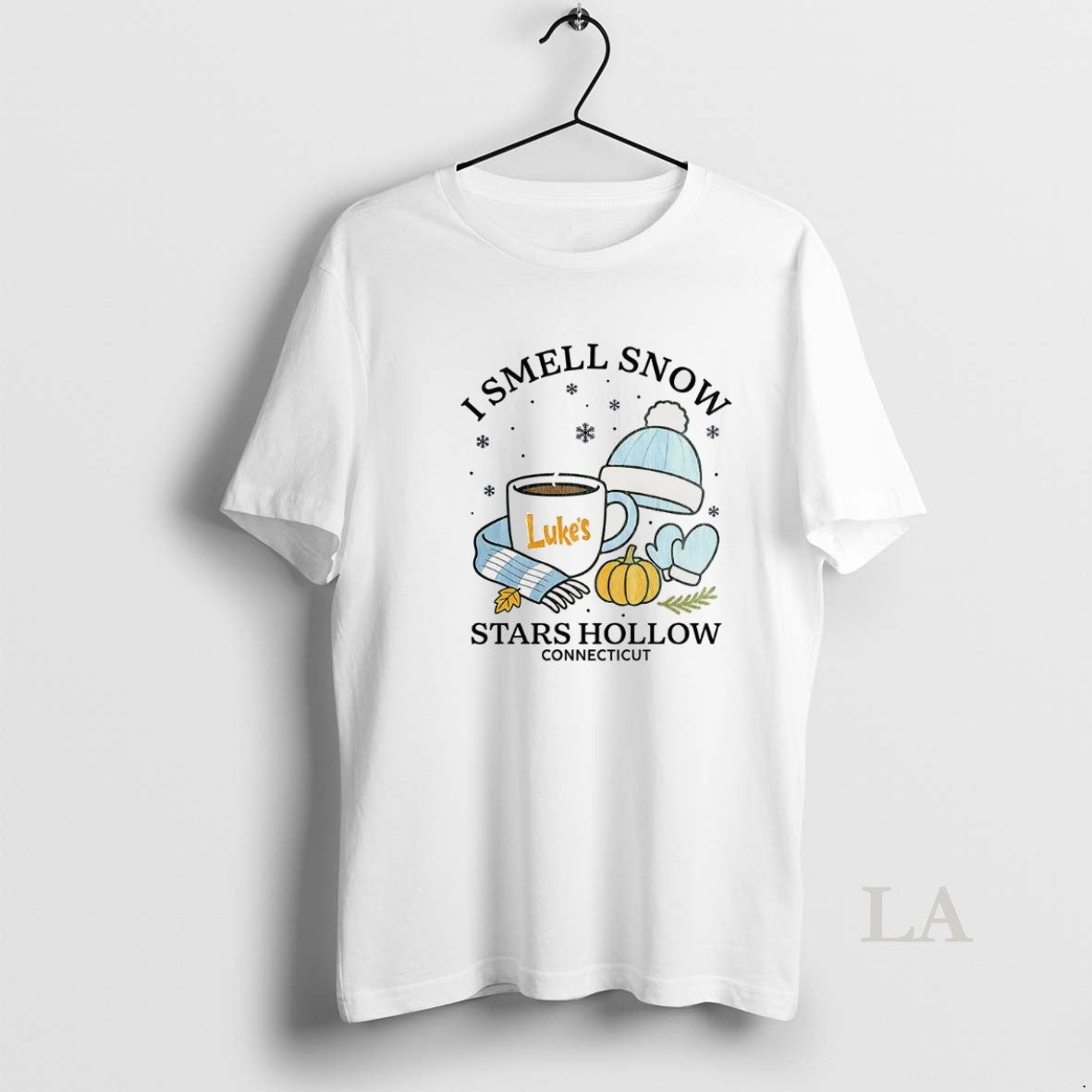 Original I Smell Snow Stars Hollow Connecticut Christmas Shirt Hoodie Sweatshirt | PurePodTees.com