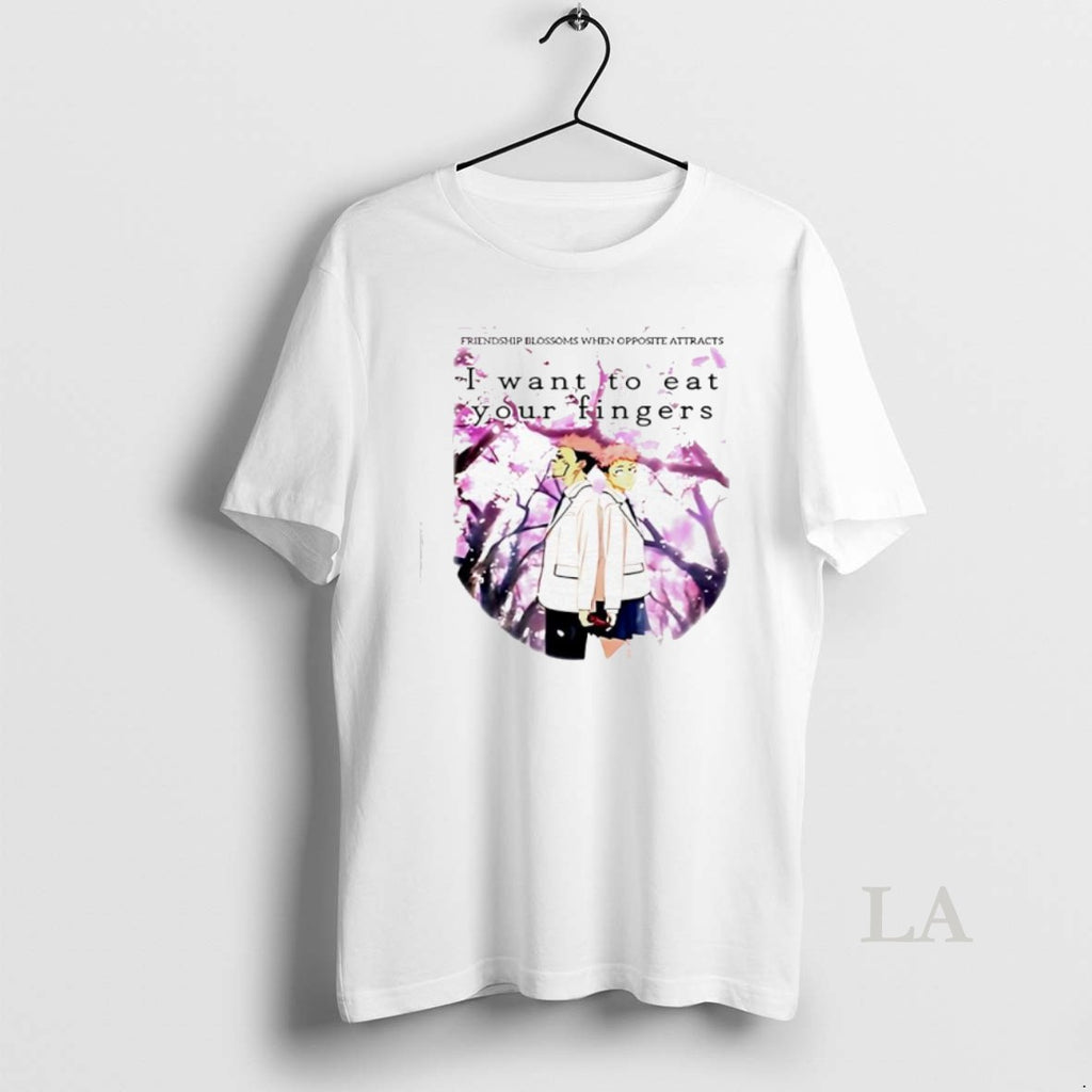 Original I Want To Eat Your Fingers Manga Series Jujutsu Kaisen Shirt Hoodie Sweatshirt | PurePodTees.com