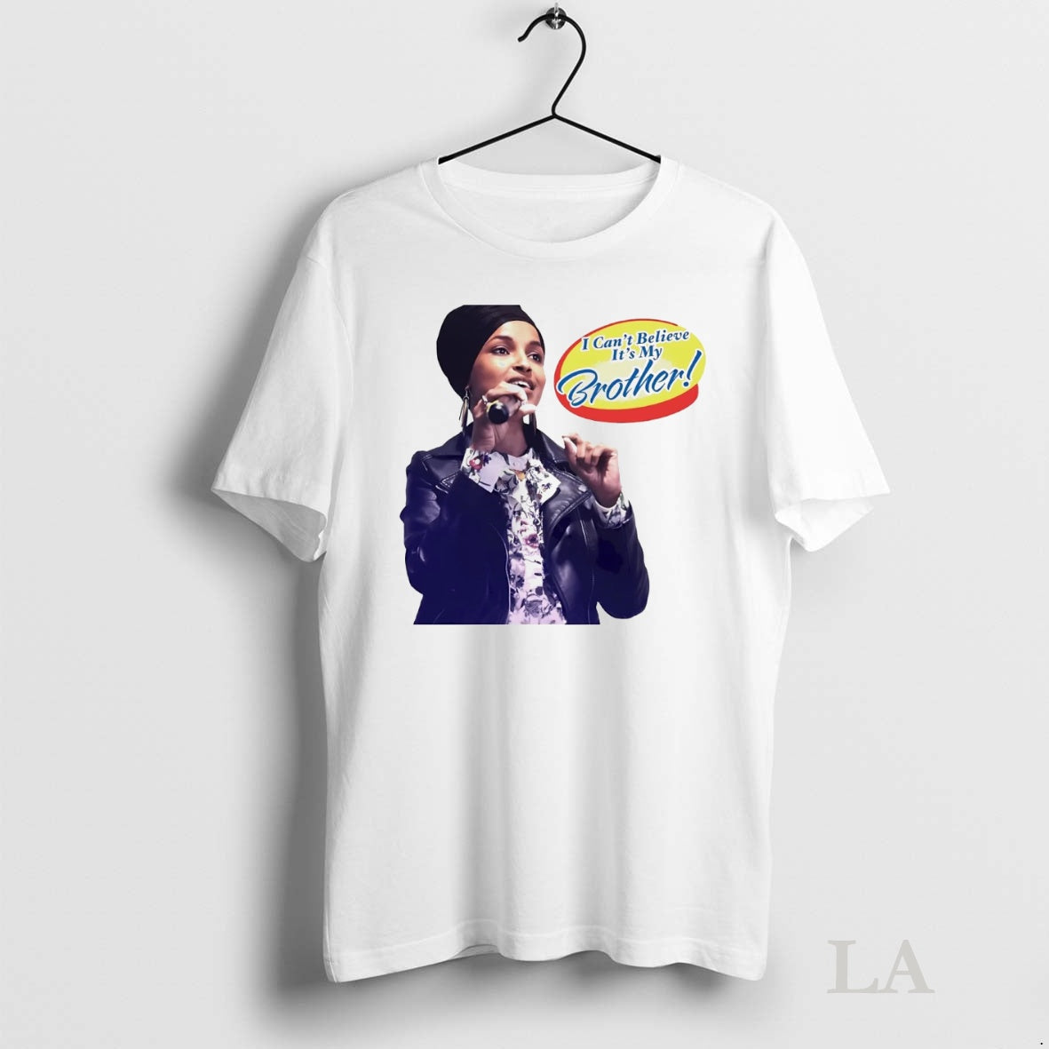 Original Ilhan Omar I Cant Believe Its My Brother Shirt Hoodie Sweatshirt | PurePodTees.com