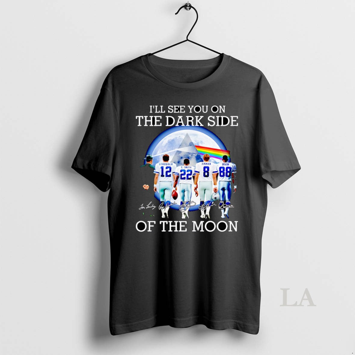 Original Ill See You On The Dark Side Of The Moon Dallas Cowboys Shirt Hoodie Sweatshirt | PurePodTees.com
