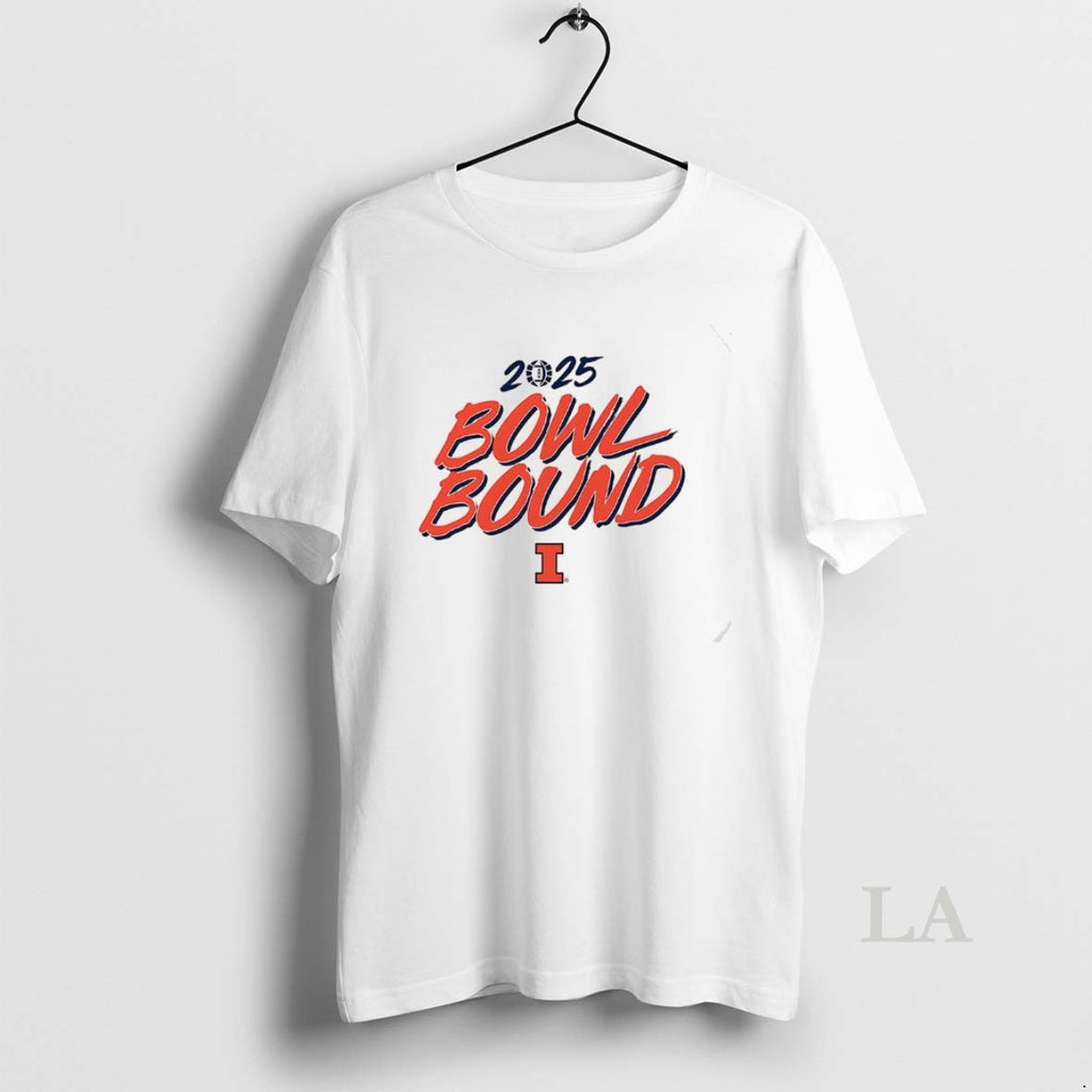 Original Illinois Fighting Illini Football 2025 Bowl Bound Shirt Hoodie Sweatshirt | PurePodTees.com