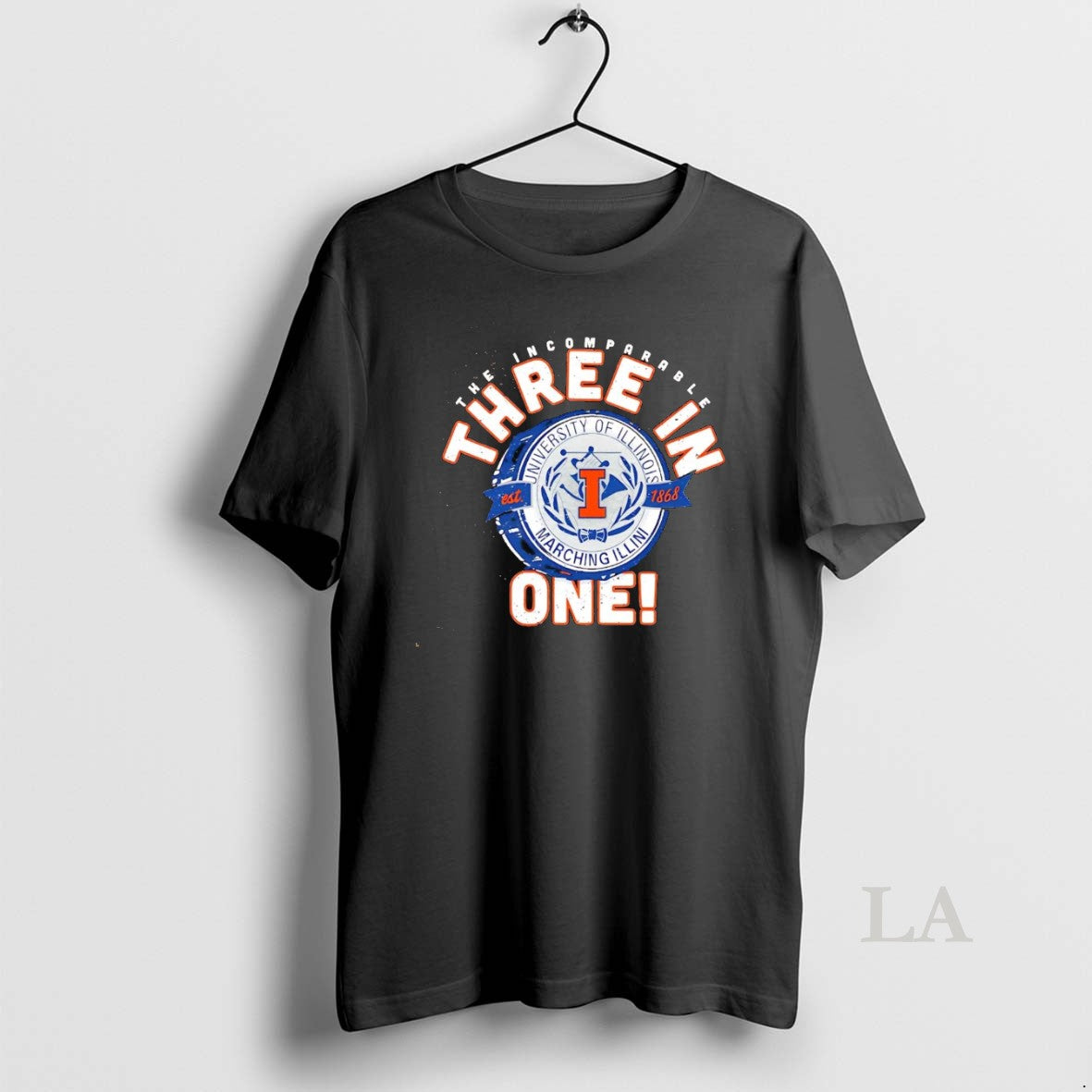 Original Illinois Fighting Illini Marching Band Drum 3 In 1 Est 1868 Shirt Hoodie Sweatshirt | PurePodTees.com