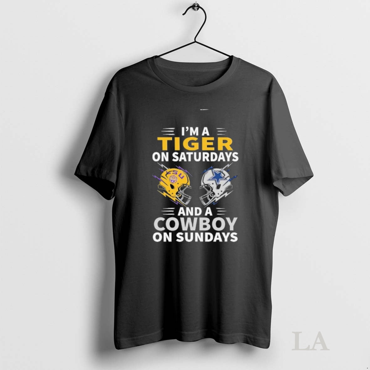 Original Im A Tiger On Saturdays And A Cowboy On Sundays Shirt Hoodie Sweatshirt | PurePodTees.com