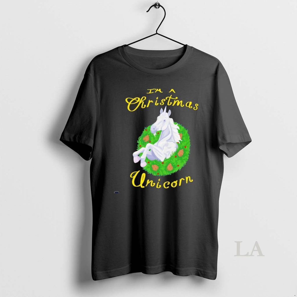 Original Im A Christmas Unicorn Shirt Hoodie Sweatshirt | PurePodTees.com