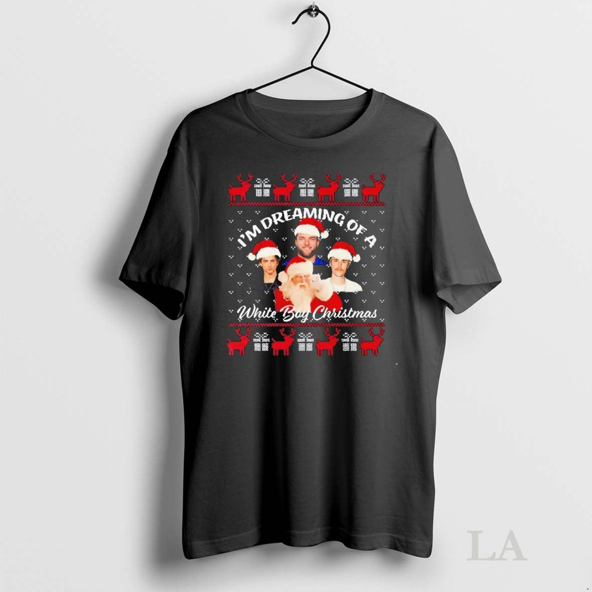 Original Im Dreaming Of A White Boy Christmas Ugly Christmas Shirt Hoodie Sweatshirt | PurePodTees.com