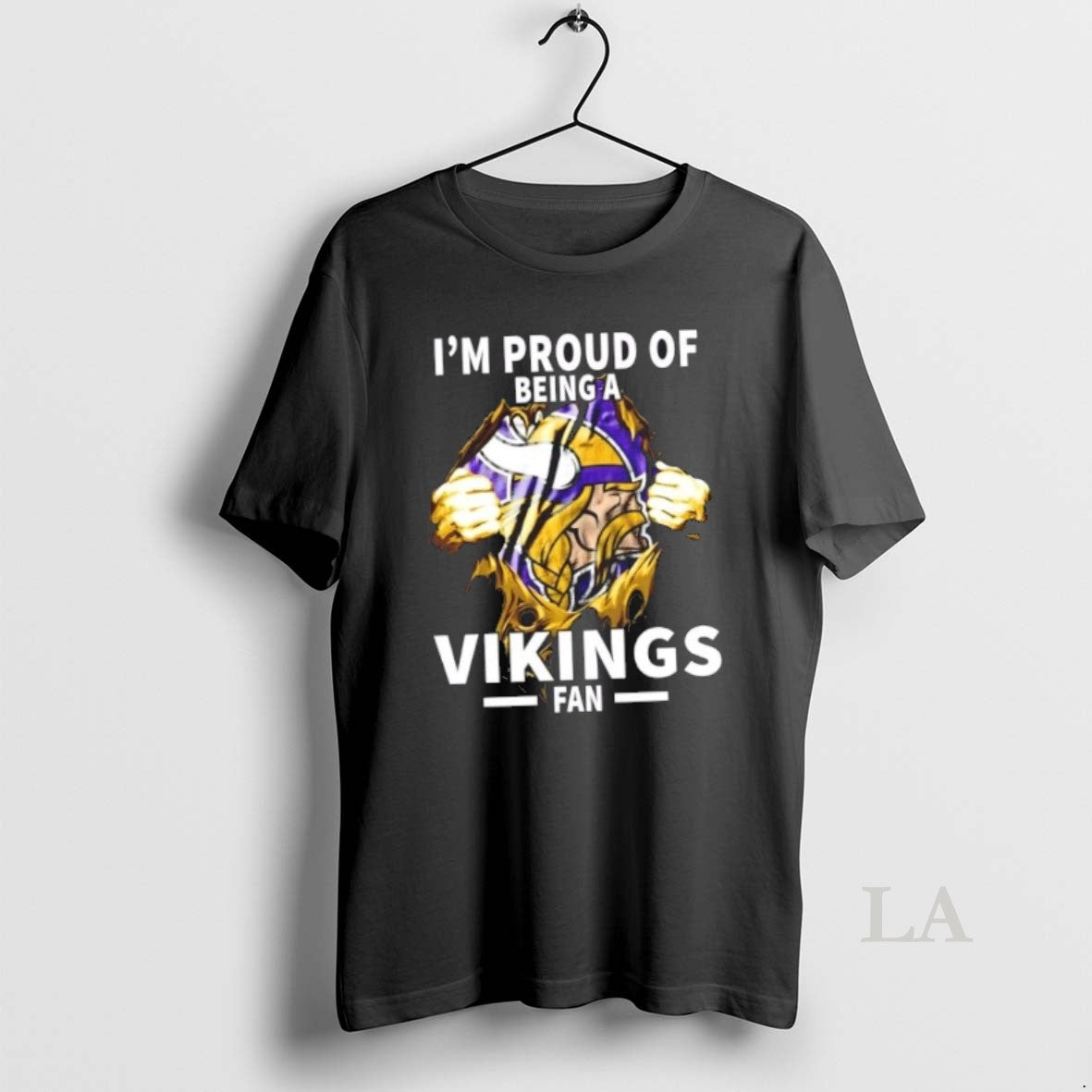 Original Im Proud Of Being A Minnesota Vikings Fan Shirt Hoodie Sweatshirt | PurePodTees.com