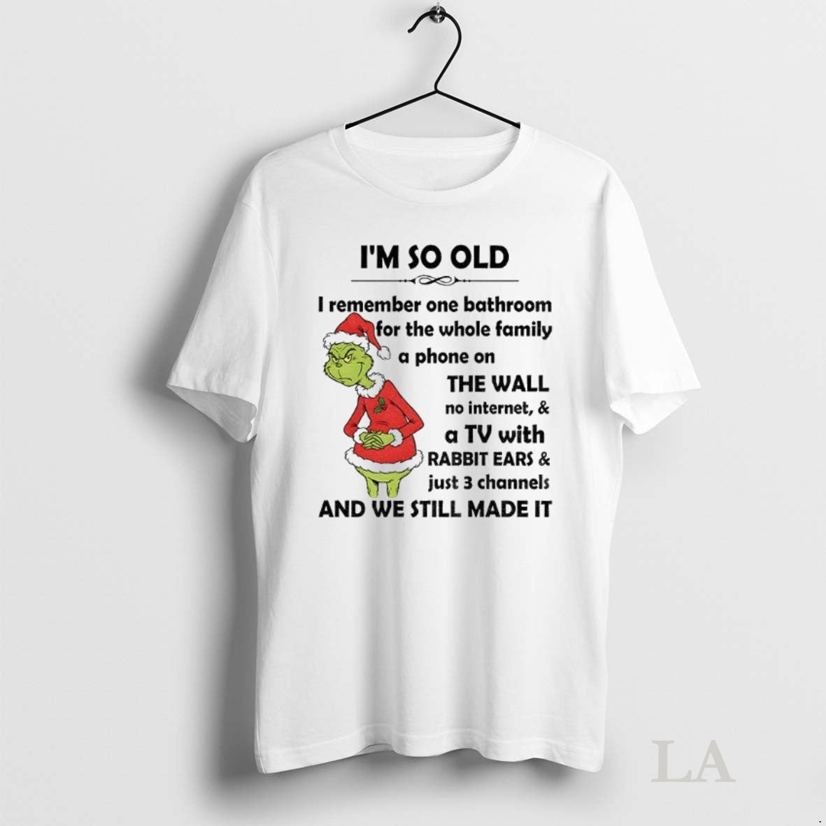 Original Im So Old I Remember One Bathroom For The Whole Family A Phone On Shirt Hoodie Sweatshirt | PurePodTees.com
