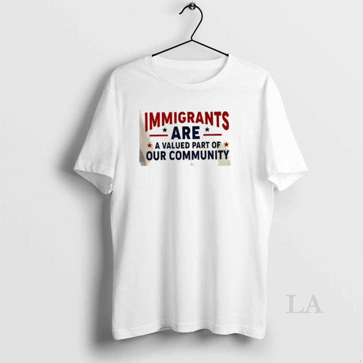 Original Immigrants Are A Valued Part Of Our Community Stars Shirt Hoodie Sweatshirt | PurePodTees.com