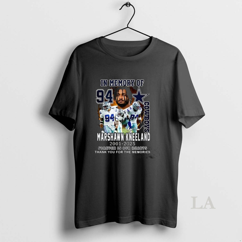 Original In Memory Of Marshawn Kneeland 2001 2025 Forever In Our Hearts Signature Shirt Hoodie Sweatshirt | PurePodTees.com