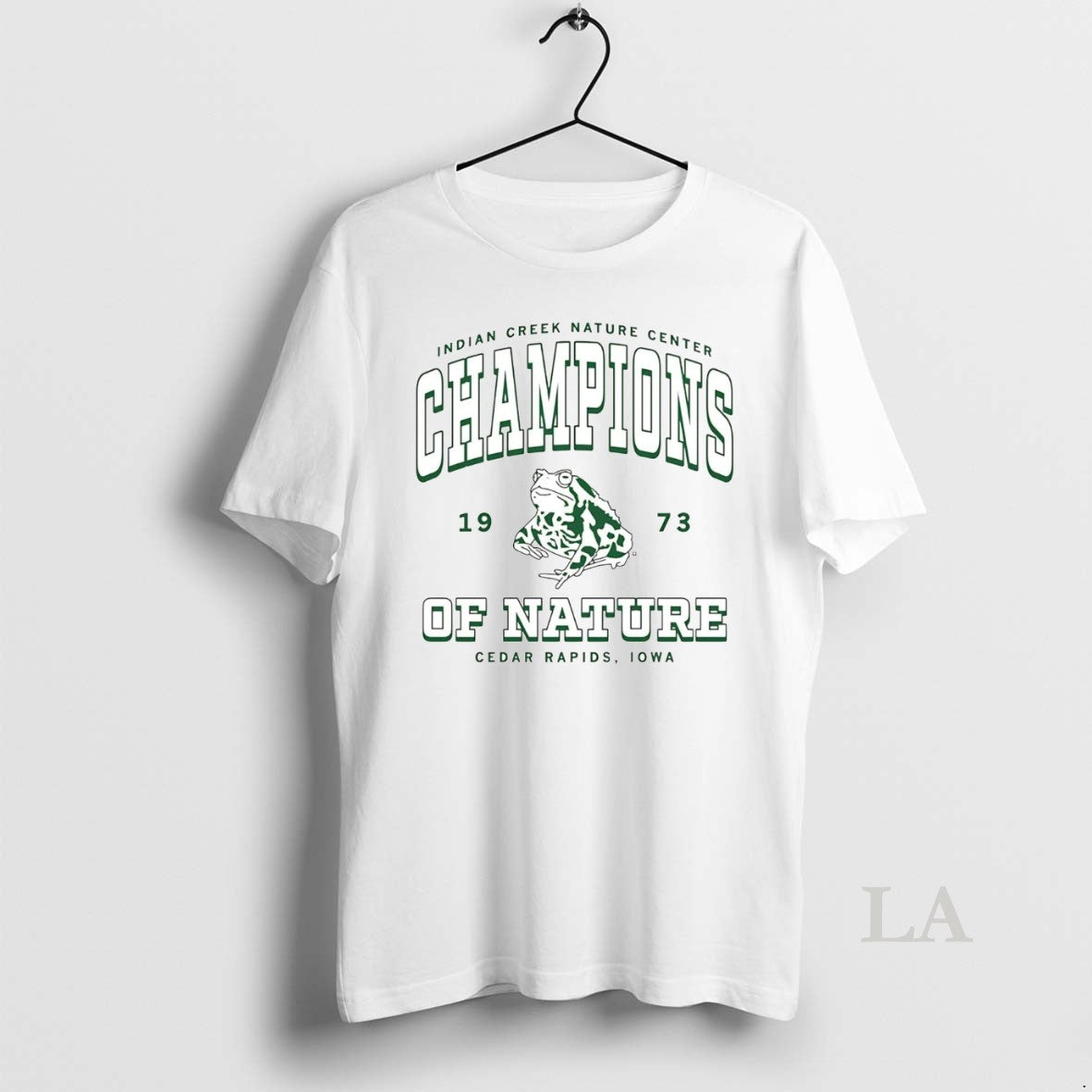 Original Indian Creek Nature Center Champions Of Nature 1973 Shirt Hoodie Sweatshirt | PurePodTees.com