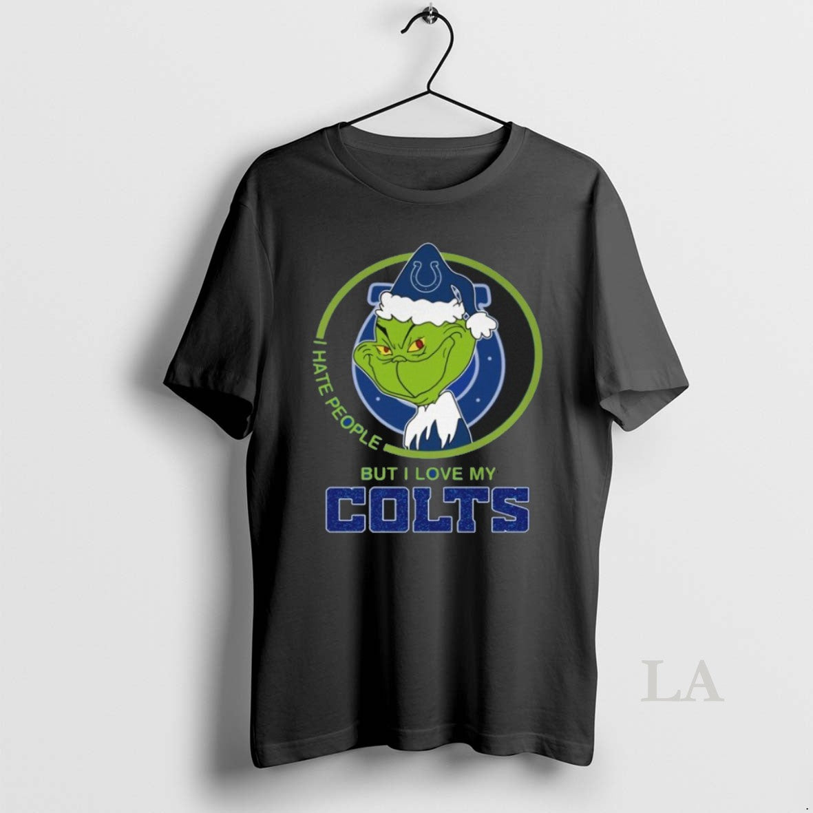 Original Indianapolis Colts Grinch Hates People But Loves Football Xmas 2025 Shirt Hoodie Sweatshirt | PurePodTees.com