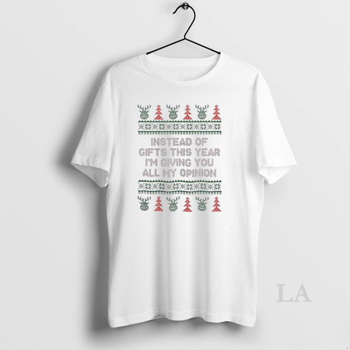 Original Instead Of Gifts This Year Im Giving You All My Opinion Christmas Ugly Shirt Hoodie Sweatshirt | PurePodTees.com