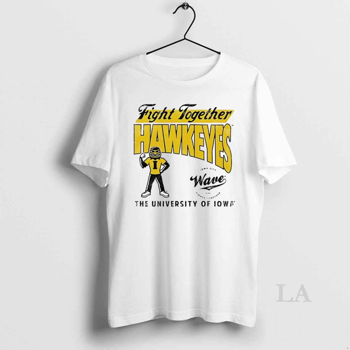 Original Iowa Hawkeyes Wave Fight Together Shirt Hoodie Sweatshirt | PurePodTees.com