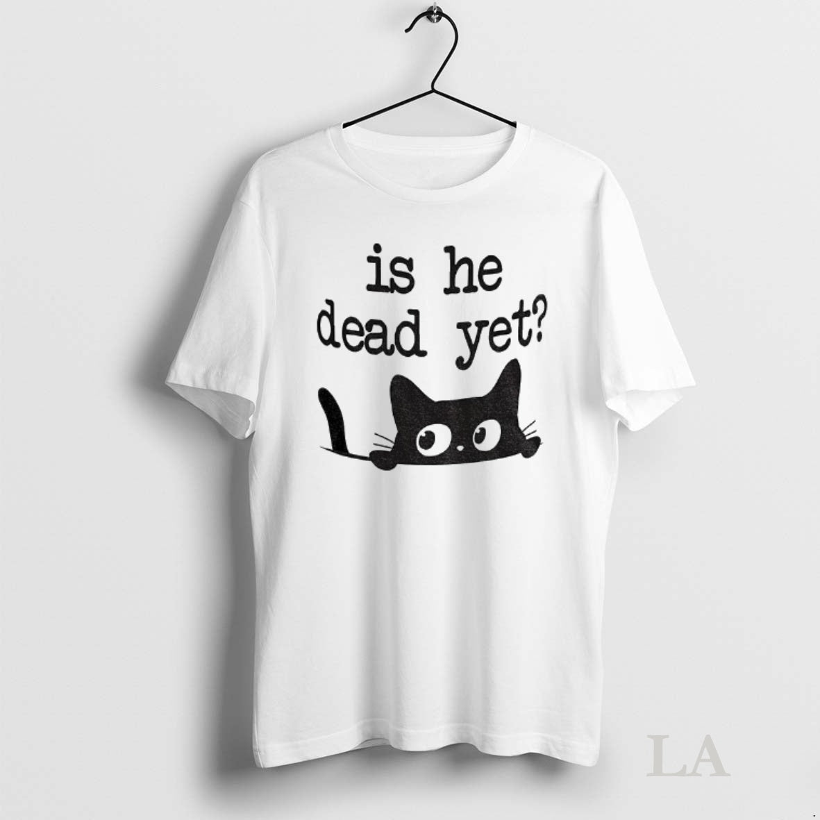 Original Is He Dead Yet Cute Cats Anti Maga Anti Fascism Hate Donald Trump Shirt Hoodie Sweatshirt | PurePodTees.com