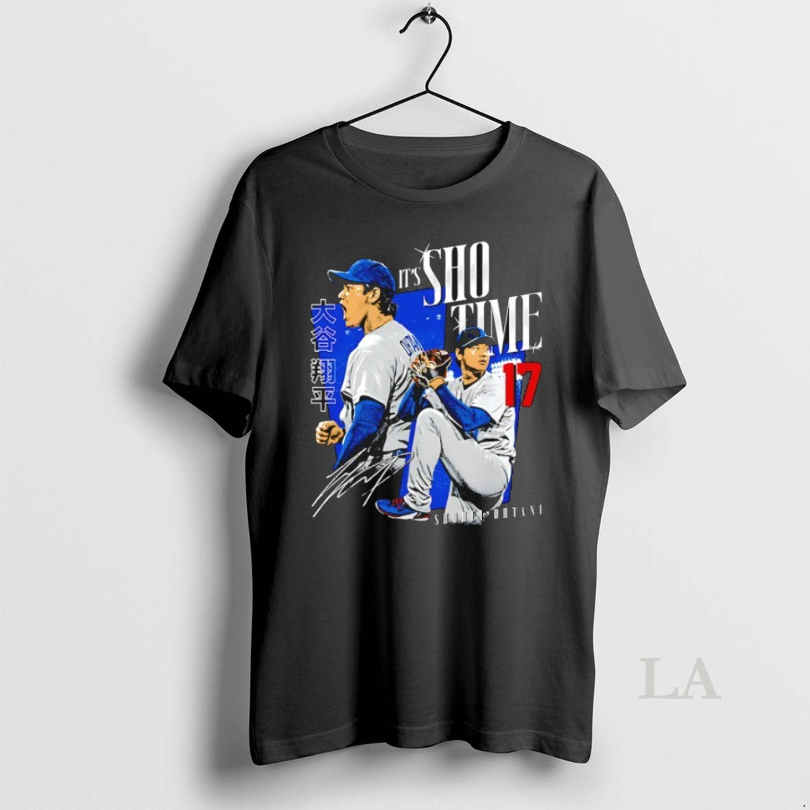 Original Its Sho Time Shohei Ohtani Dodgers Team 2025 World Champs Signature Shirt Hoodie Sweatshirt | PurePodTees.com