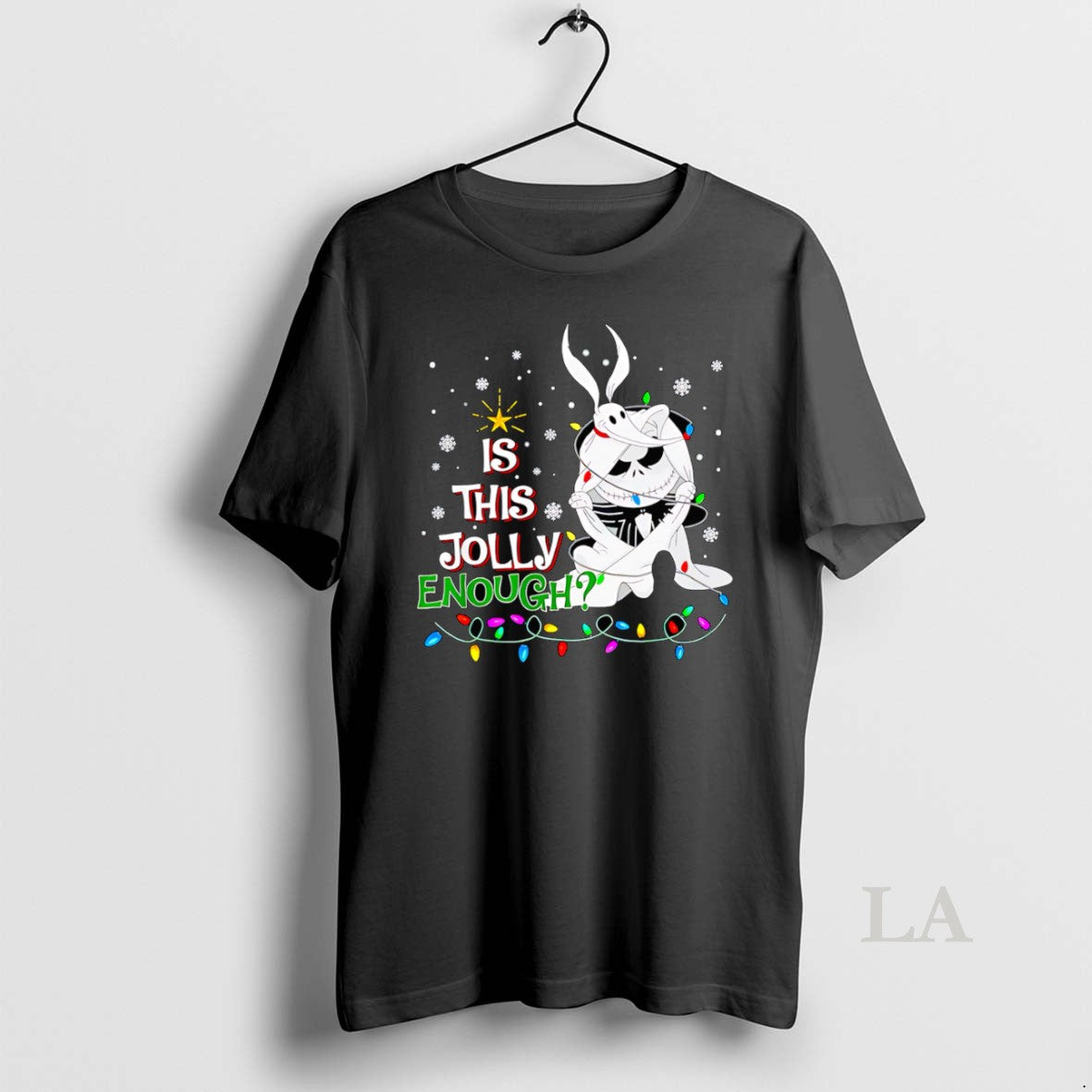 Original Jack Skellington Is This Jolly Enough Shirt Hoodie Sweatshirt | PurePodTees.com
