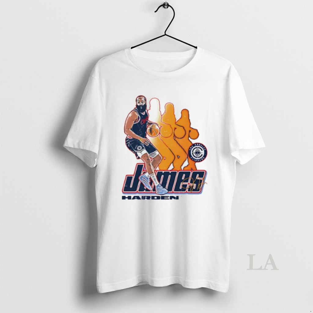 Original James Harden Los Angeles Clippers Signature Retro