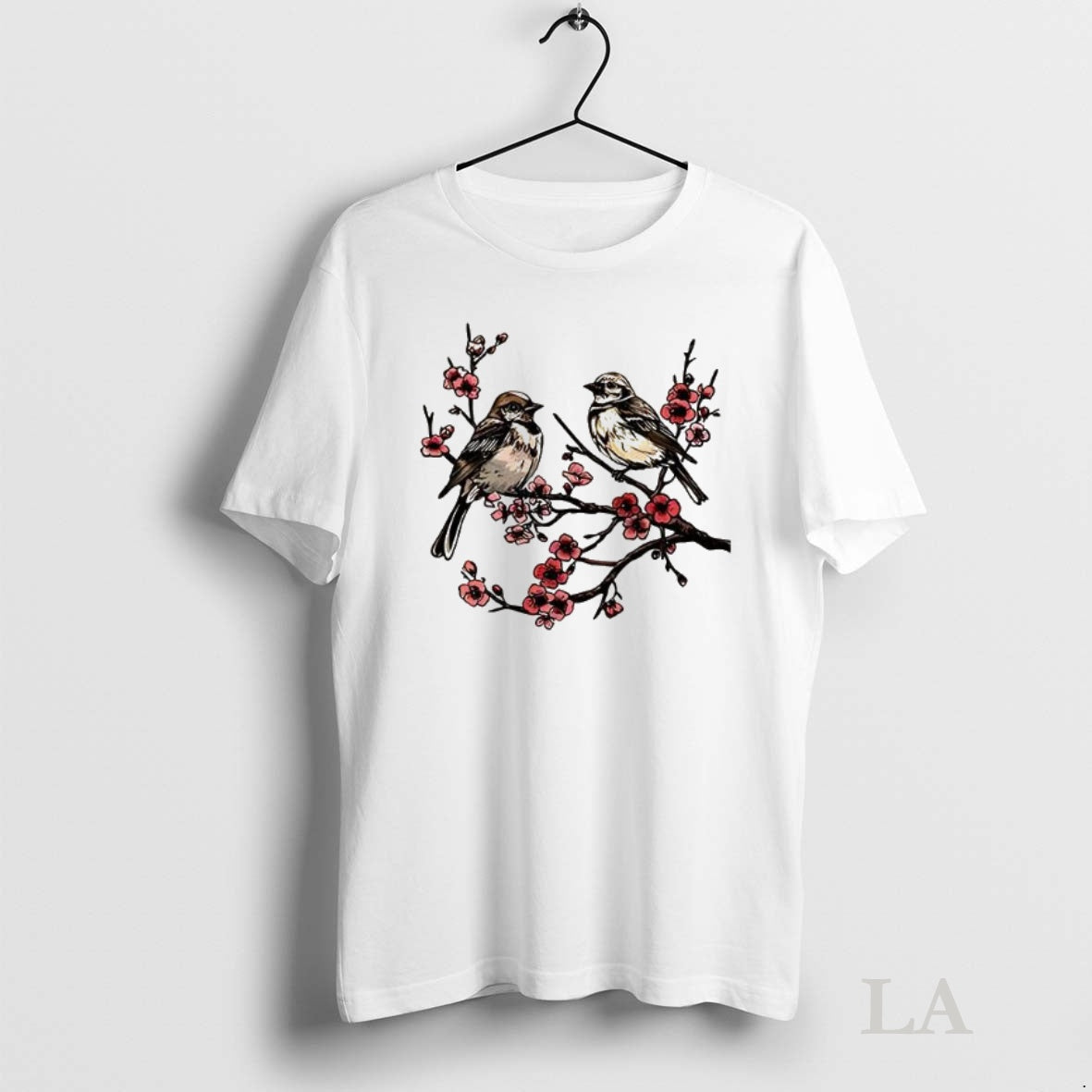 Original Japanese Cherry Blossoms Birds Shirt Hoodie Sweatshirt | PurePodTees.com
