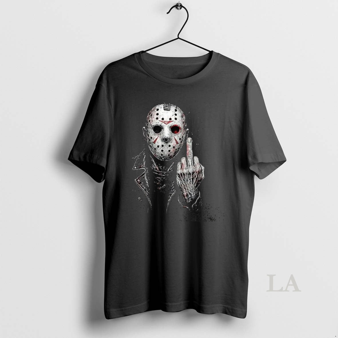 Original Jason Voorhees Middle Finger The Friday The 13th Horror Halloween Shirt Hoodie Sweatshirt | PurePodTees.com