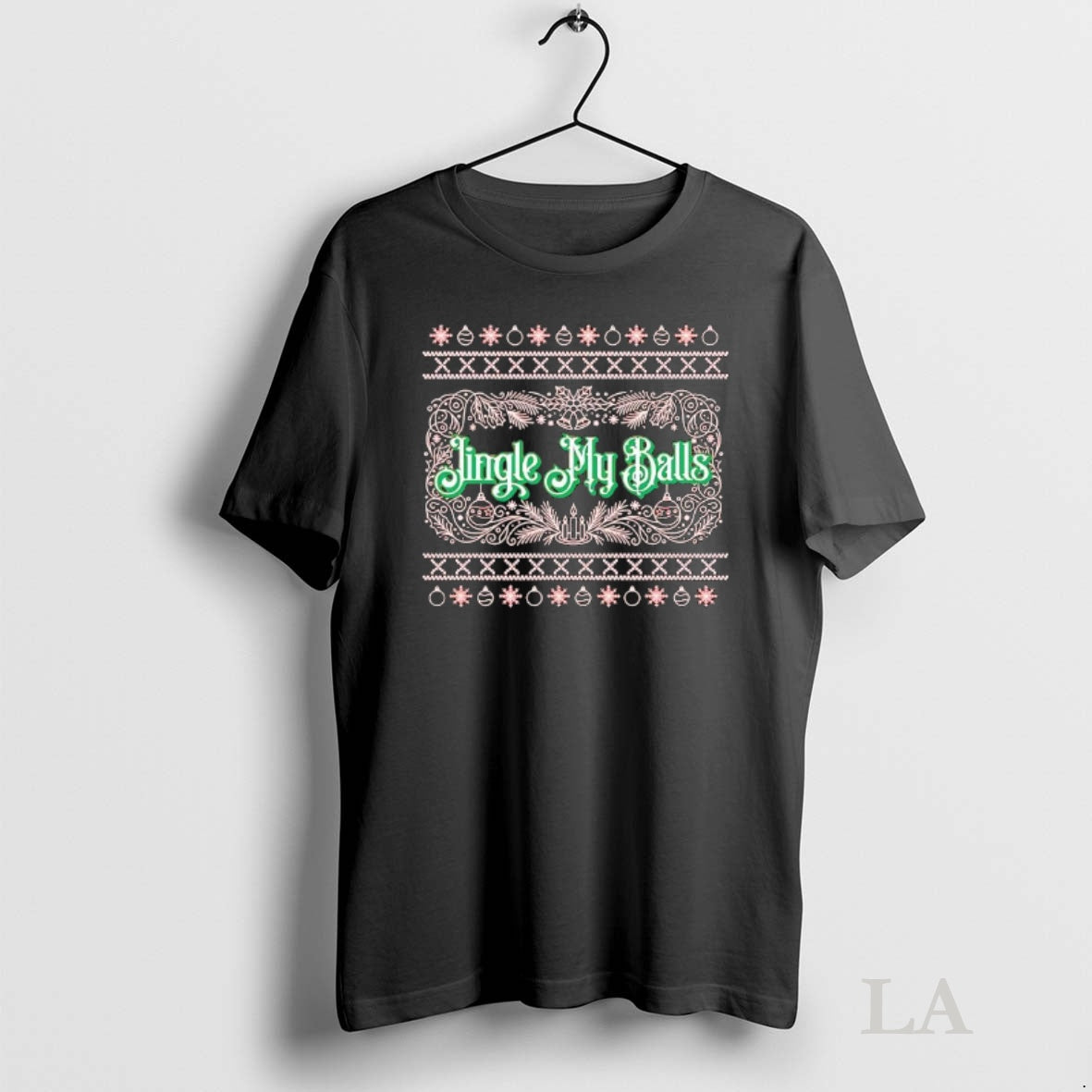 Original Jingle My Balls Christmas Graphic Shirt Hoodie Sweatshirt | PurePodTees.com